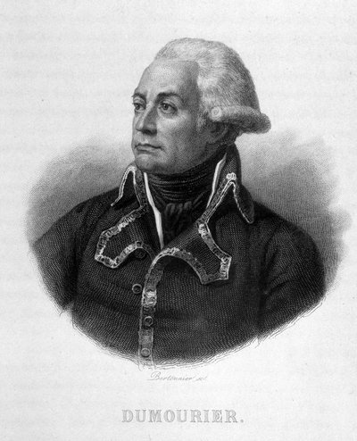 Portrait of Charles François Du Périer dit Dumouriez (1739 - 1823) French General - in French Revolution by Thiers. 19th century 作者 法语学校