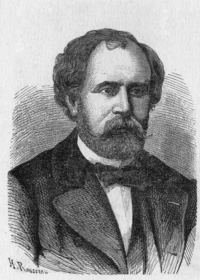 Portrait of Charles Laurent - in “” Album of Science; illustrious scientists; Great discoveries””” 1896. 作者 法语学校