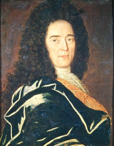 Cheronnet的肖像，路易十四的礼仪司机（1638-1715） 作者 French School