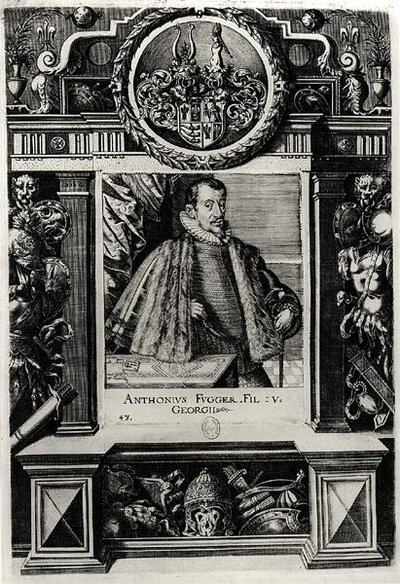 安东·福格尔伯爵的肖像（1493-1535） 作者 French School
