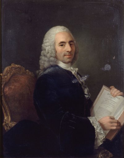 弗朗索瓦-魁奈（Francois Quesnay，1694-1774 年），路易十五的医生，理学家，1743 年以后（布面油画）。 作者 法语学校