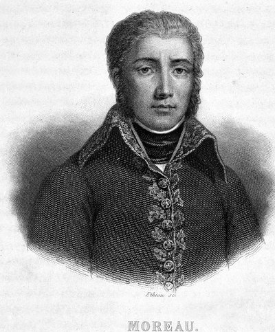 让-维克多（Jean-Victor）-莫罗将军（1763-1813）的画像--载于梯也尔的《法国革命》中 作者 法语学校