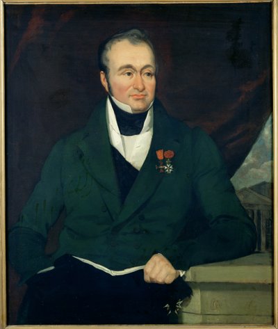 Guillaume Dupuytren的肖像（1777-1835） 作者 French School