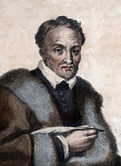 Jacques Amyot（1513-1593）的肖像，法国主教，作家和翻译。 作者 法语学校