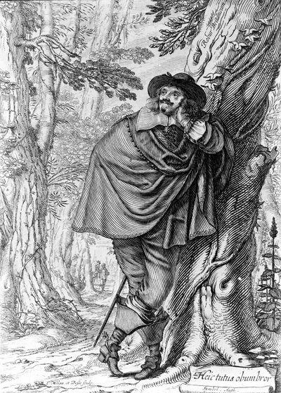 James Howel的肖像，作者：Abraham Bosse et Claude Mellan，1641 作者 法语学校