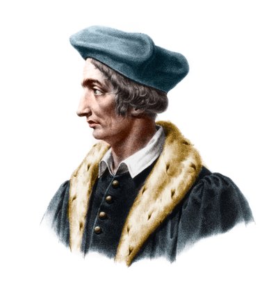 Jean Fernel（1497-1558）的肖像，法国医生，天文学家和数学家。 作者 法语学校