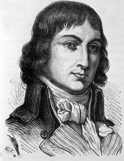 Portrait of Jean Nicolas Billaud Varenne (Billaud-Varenne 作者 法语学校