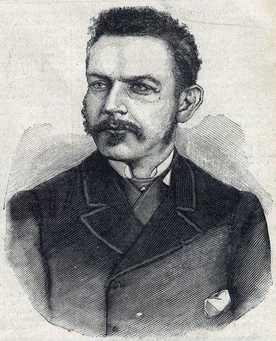 儒勒-康庞（1845-1935）的肖像，法国大使。 作者 法语学校