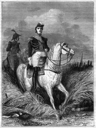 路易斯-尼古拉-达武特（1770-1823）的肖像，埃克穆尔亲王、奥尔施泰特公爵和法国元帅--路易斯-尼古拉（Louis-Nicolas）d