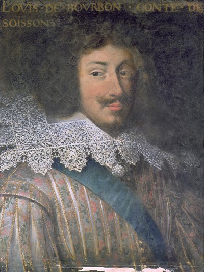 波旁王朝的肖像（1604-41）苏瓦松伯爵 作者 French School