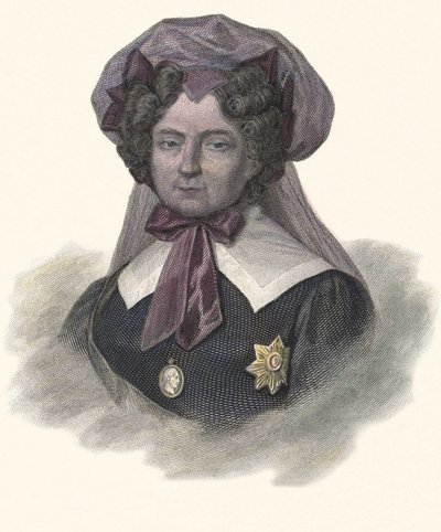 Portrait of Maria Federovna, Princess of Wurtimberg (1759-1828), Imperator of Russia. in “” Portraits of Useful Men”” 作者 法语学校