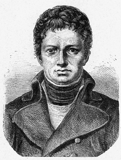 法国军医Nicolas René Dufriche（1762 - 1837）的肖像--载于《科学专辑；杰出的科学家；伟大的发现》1896。 作者 法语学校