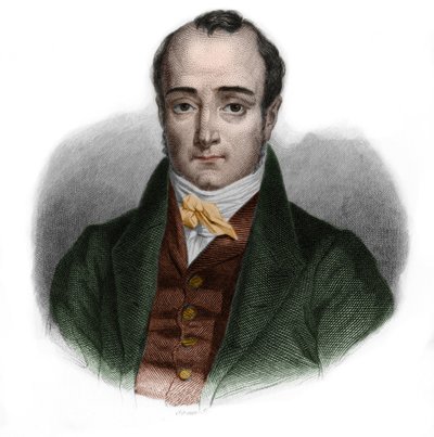 保罗-让-皮埃尔-索泽（1809-1876）的肖像，法国政治家。载于路易斯-德-科梅宁-蒂蒙的《人物志》。1842.私人收藏。 作者 法语学校