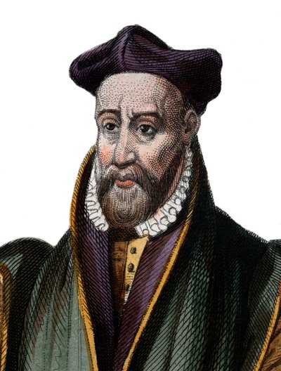 Philibert Delorme（De Lorme）（De lOrme）（1510-1570）的肖像，法国建筑师。 作者 法语学校