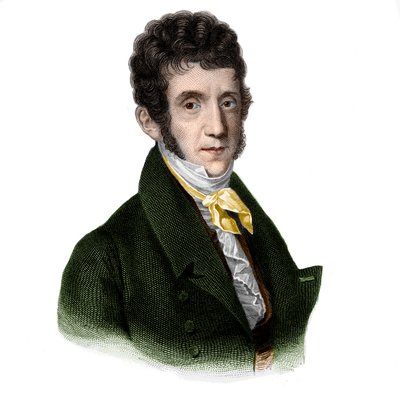 Pierre Balguerie（1779-1825）葡萄酒商人的肖像。 作者 法语学校