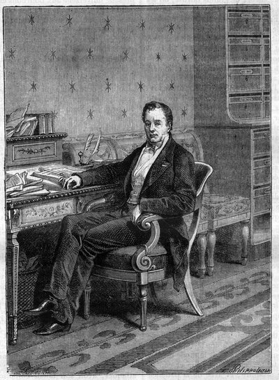 Portrait of Pierre Paul Royer-Collard (Royer Collard 作者 法语学校