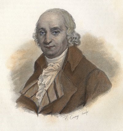 Pierre Samuel Dupont de Nemours的肖像 作者 法语学校