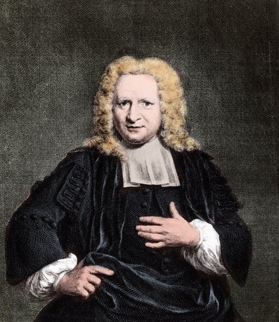 Pieter（Petrus，Pierre）Van Musschenbroek（1692-1761）的肖像，荷兰数学家和物理学家 作者 法语学校