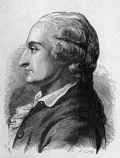 Pilâtre de Rozier (1756 - 1785)的肖像，法国物理学家和航空学家（第一次乘坐热气球旅行）--载于《科学专辑；杰出的科学家；伟大的发现》1896年。 作者 法语学校