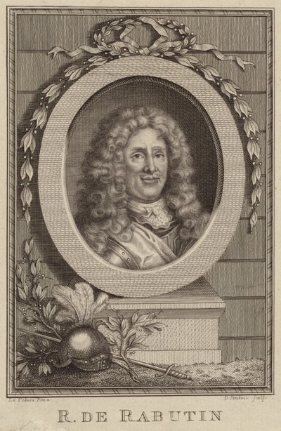 Roger de Rabutin画象，Bussy计数 作者 法语学校