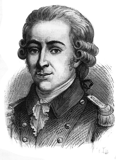 Portrait of Thomas de Mahy, Marquis de Favras (1744-1790).Engraving from the end of the 19th century. 作者 法语学校