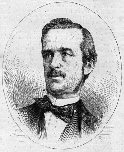 乌尔巴诺（Urbano）-拉塔齐（1808-1873）的画像，意大利政治家。1873年6月13日《世界画报》第844期上的版画。 作者 法语学校