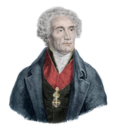 Xavier de Maistre的肖像 作者 法语学校