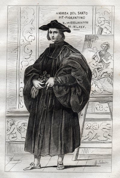 意大利画家Andrea del Sarto（Andrea d