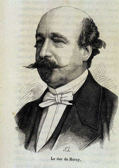 Portrait of the Duke of Morny. 作者 法语学校