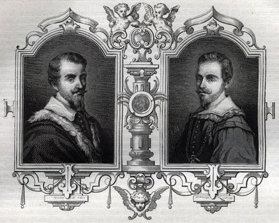 贺拉斯（Orazio 1531-1553）和奥塔夫-法尔内塞（Ottavio 作者 French School