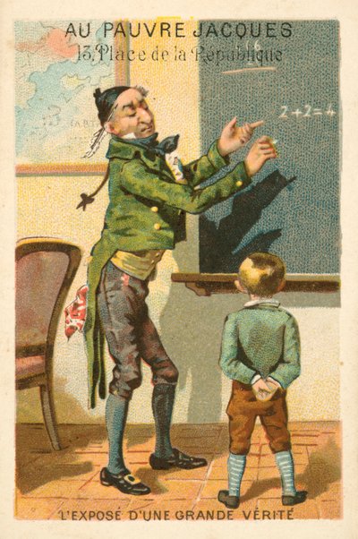 Presentation of a great truth (chromolitho) 作者 法语学校