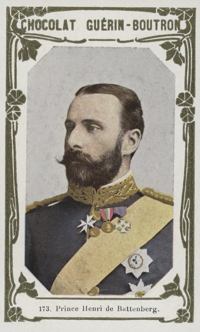 Henri de Battenberg王子（彩色照片） 作者 法语学校