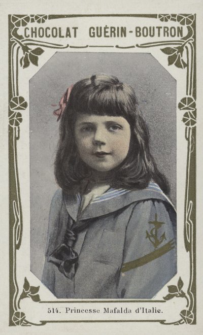 Princesse Mafalda dItalie（彩色照片） 作者 法语学校