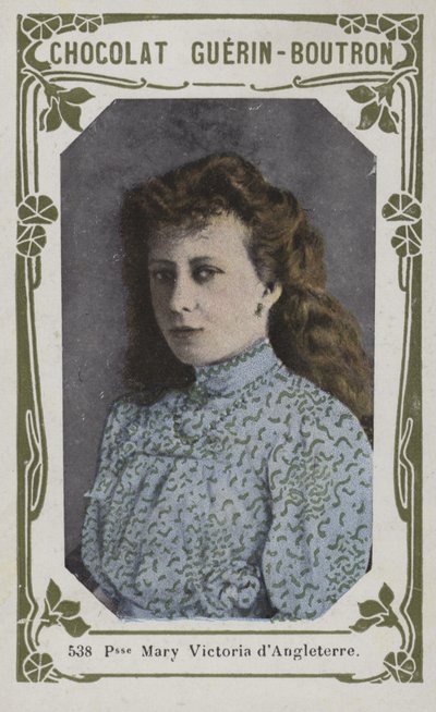 Princesse Mary Victoria dAngleterre（彩色照片） 作者 法语学校