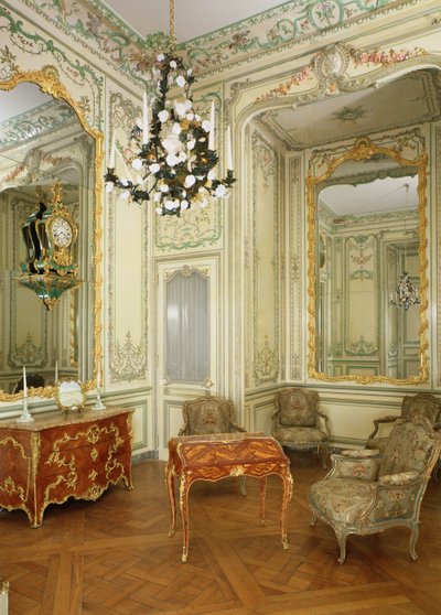 Dauphine Marie-Josephe de Saxe（1731-67）的私人房间 作者 法语学校
