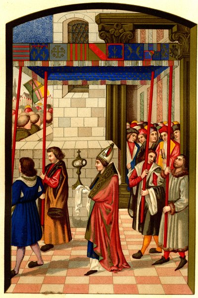 Procession of King Rene I of Anjou (1409-1480) to Aix en Provence 作者 法语学校