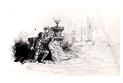 Ruy Blas的制作小册子（1838年），Victor Hugo（1802  -  85），1880年（纸笔墨水） 作者 法语学校