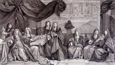 路易十四的恢复，c。 1689. 作者 法语学校