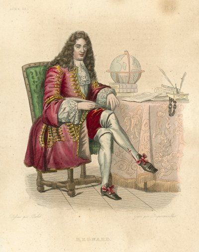 Regnard (coloured engraving) 作者 法语学校