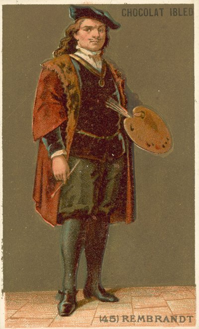 Rembrandt van Rijn，荷兰艺术家 作者 法语学校