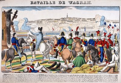 Representation of the Battle of Wagram, July 5 作者 法语学校