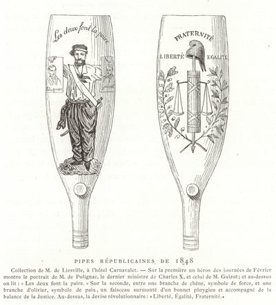 共和党的管道，1848年的革命，法国 作者 法语学校