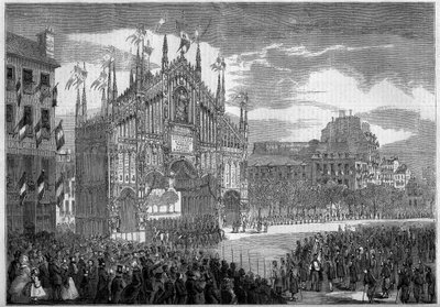 Return of the troops after the Risorgimento, Paris 作者 法语学校