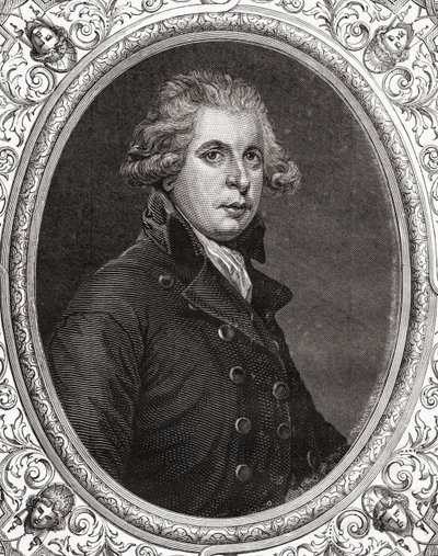 Richard Brinsley Sheridan，来自Louis Blanc的“法国革命史”（1811-82） 作者 法语学校