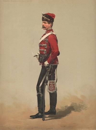 船长，勃兰登堡Hussar，Regt No. 3 作者 法语学校