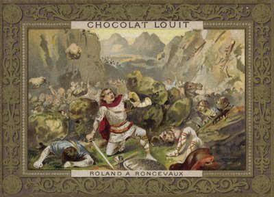 Roce在Roncevaux 作者 法语学校