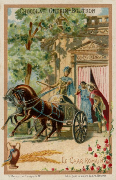 Roman chariot (chromolitho) 作者 法语学校