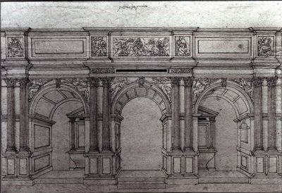 教堂圣日耳曼-AAuxerrois的设计由Pierre Lescot设计（1515-78） 作者 法语学校