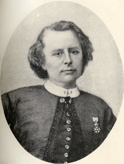 Rosa Bonheur（1822-99）从“小旅程到着名女性的家园”的插图，出版于1897年 作者 法语学校