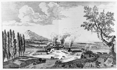 1787年Le Creusot的皇家铸造厂 作者 法语学校